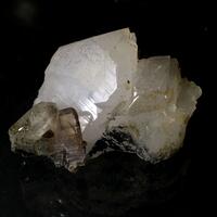 Axinite With Quartz