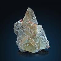 Calcite With Realgar & Picropharmacolite