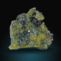 Magnetite With Epidote & Clinochlore & Diopside