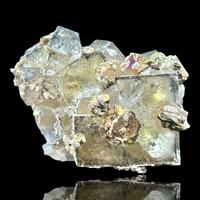 Fluorite Chalcopyrite & Dolomite