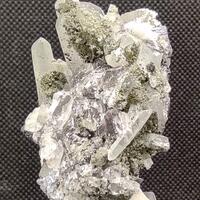 Quartz & Chlorite On Galena