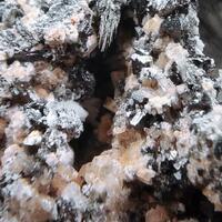 Magnetite Albite Prehnite Tremolite Pyrite & Orthoclase