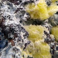 Plumbogummite & Cerussite On Quartz & Goethite