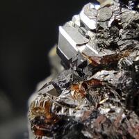 Sphalerite Quartz & Pyrite