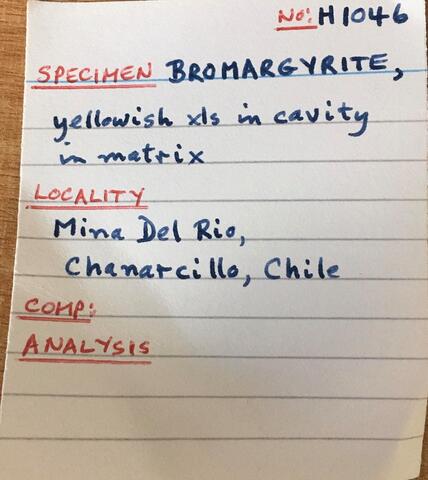 Label Images - only: Bromargyrite