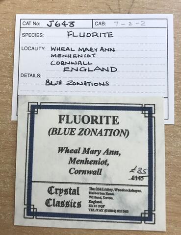 Label Images - only: Fluorite