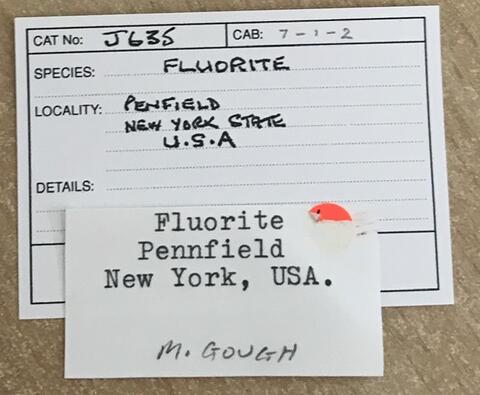 Label Images - only: Fluorite & Dolomite