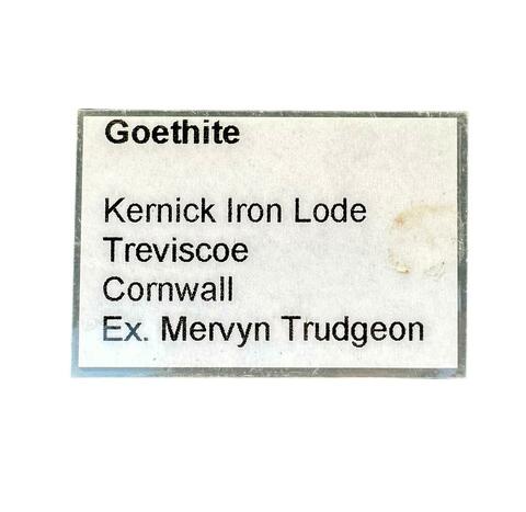Label Images - only: Goethite