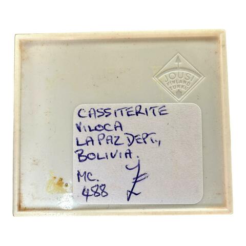 Label Images - only: Cassiterite
