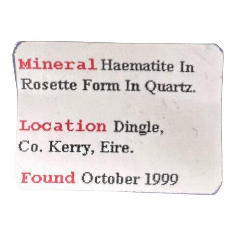 Label Images - only: Hematite & Quartz