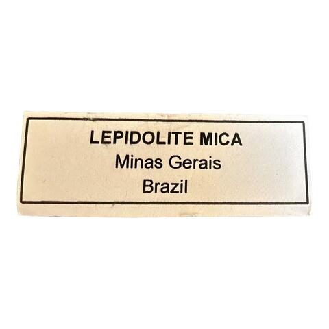 Label Images - only: Lepidolite