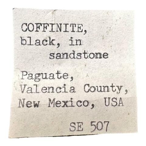 Label Images - only: Coffinite