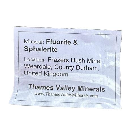 Label Images - only: Sphalerite & Fluorite