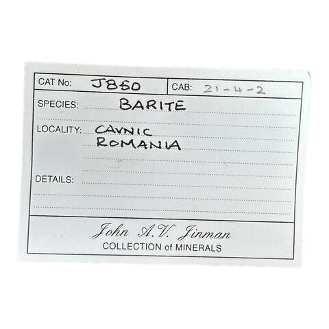 Label Images - only: Baryte