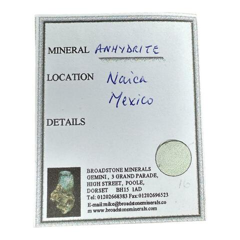 Label Images - only: Anhydrite