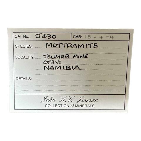 Label Images - only: Mottramite