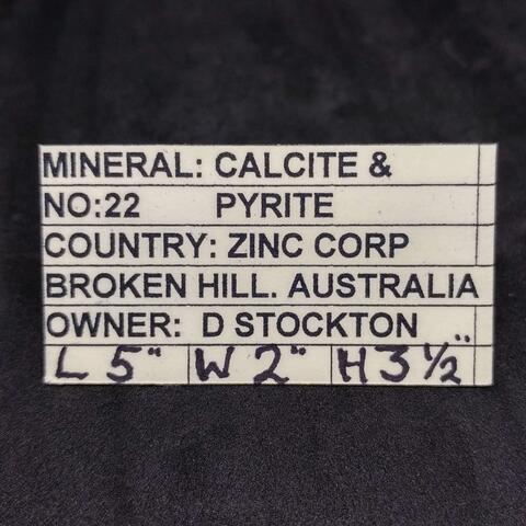 Label Images - only: Calcite