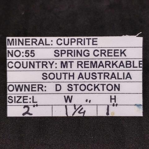 Label Images - only: Cuprite