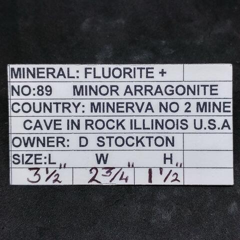 Label Images - only: Fluorite And Aragonite