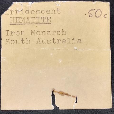 Label Images - only: Hematite