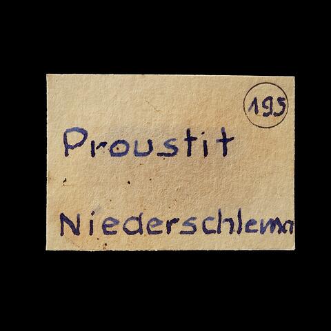 Label Images - only: Proustite