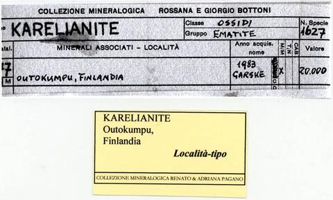 Label Images - only: Karelianite