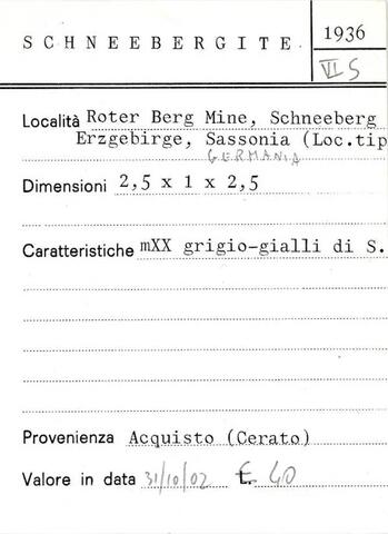 Label Images - only: Schneebergite