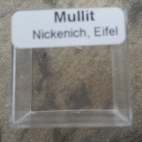 Label Images - only: Mullite