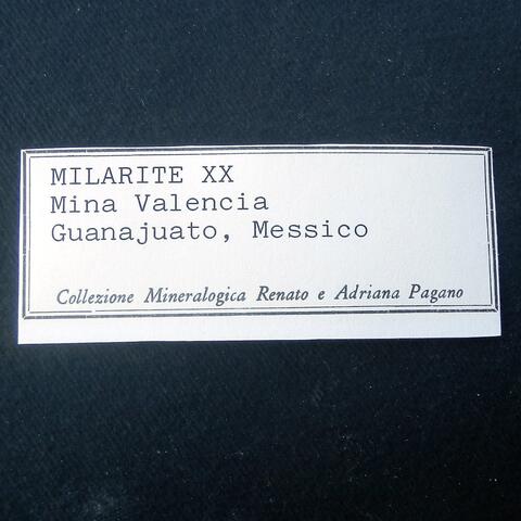 Label Images - only: Milarite