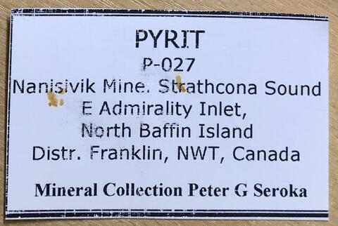 Label Images - only: Pyrite