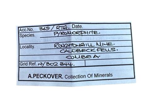 Label Images - only: Pyromorphite