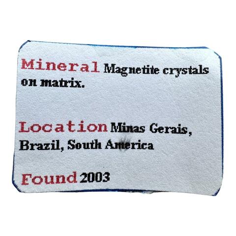 Label Images - only: Magnetite