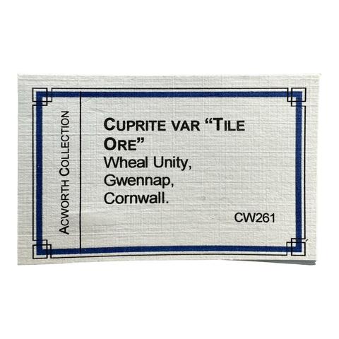 Label Images - only: Cuprite Var Tile Ore