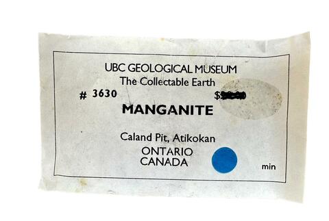 Label Images - only: Manganite & Quartz