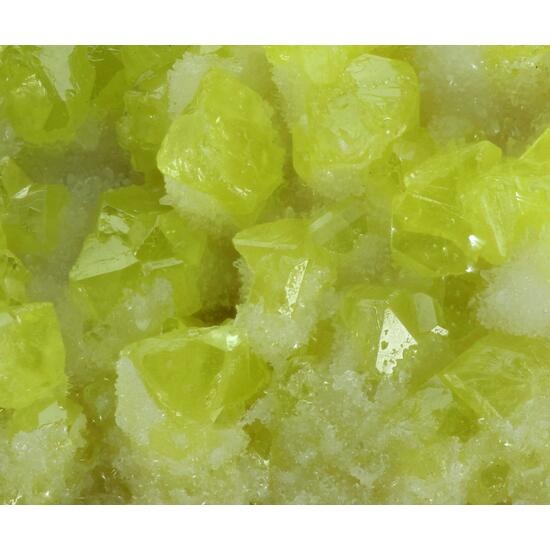 Native Sulphur & Calcite