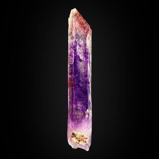 Amethyst With Lepidocrocite