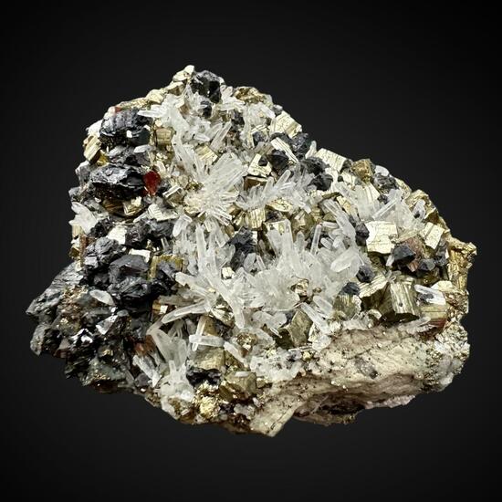 Pyrite Sphalerite & Quartz