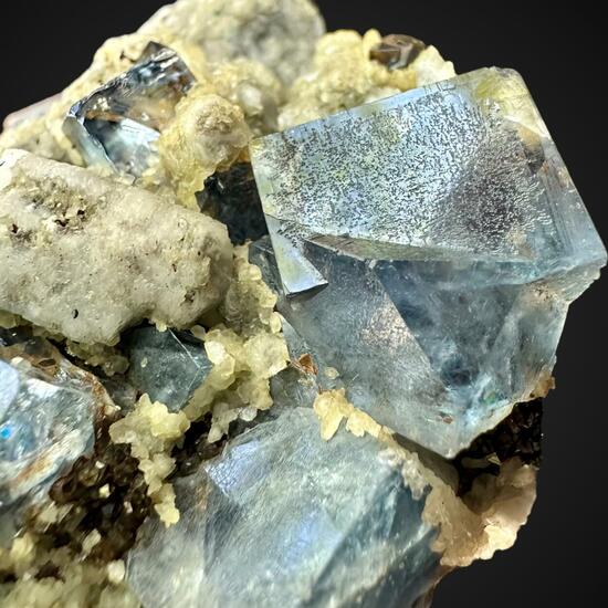 Fluorite & Calcite With Quartz