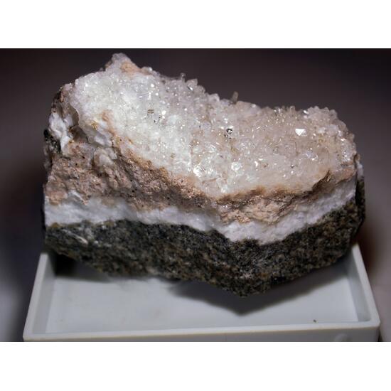 Hyalite With Calcite