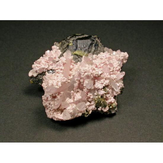 Manganoan Calcite & Sphalerite