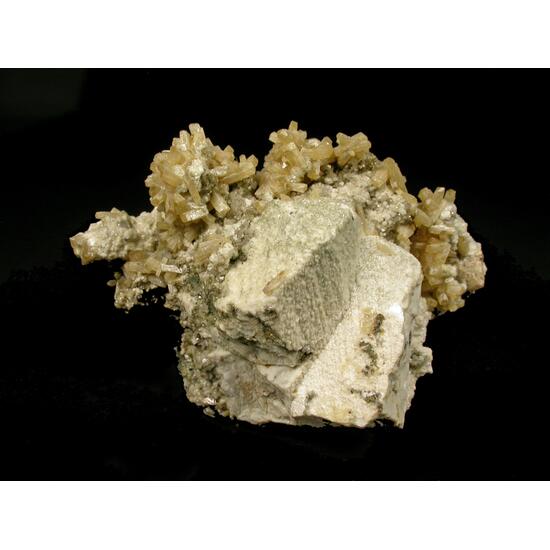 Natrolite & Zircon & Galena