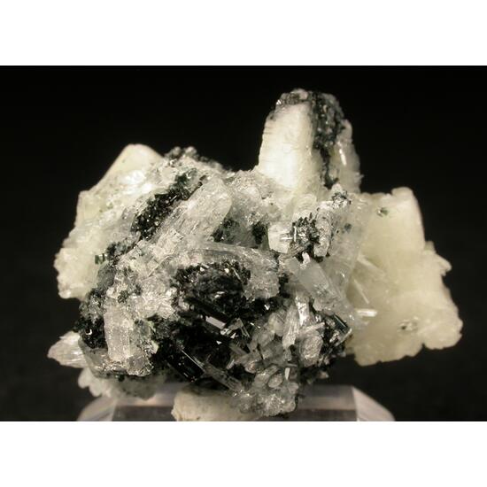 Pectolite & Fluorapophyllite-(K) & Arfvedsonite