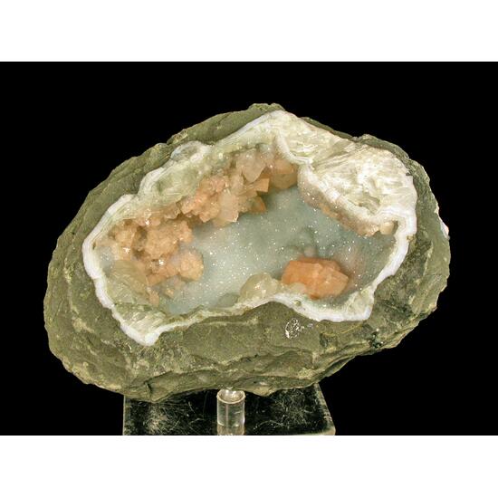 Chabazite Fluorapophyllite Calcite & Quartz