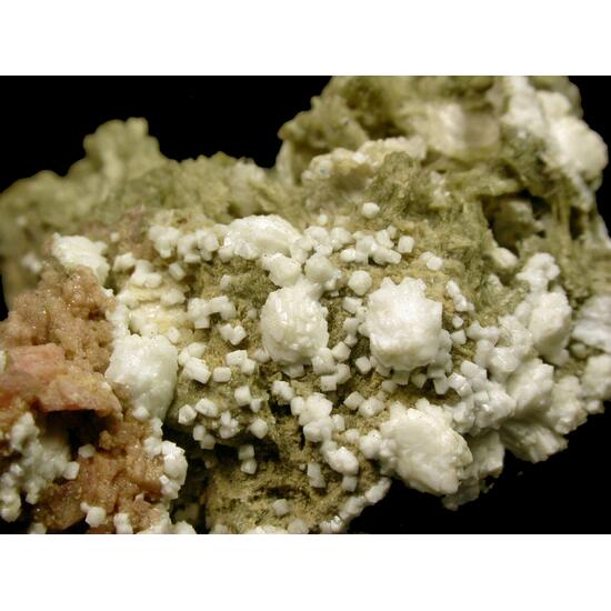 Elpidite Rhodochrosite Analcime & Gonnardite