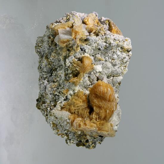 Roweite With Olshanskyite & Johnbaumite On Andradite