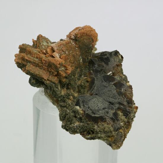 Genthelvite On Sphalerite With Schallerite