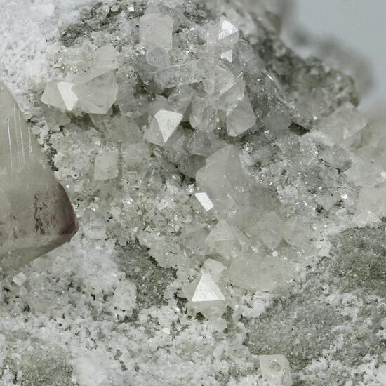 Scheelite On Calcite