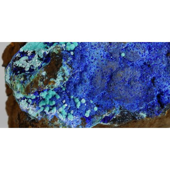 Aurichalcite On Azurite