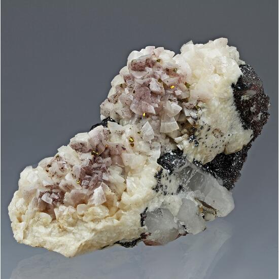 Dolomite Chalcopyrite & Quartz