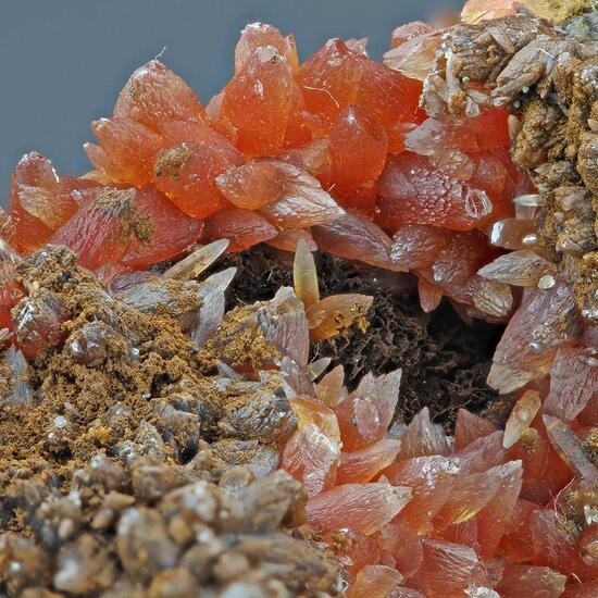 Rhodochrosite & Copper